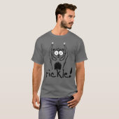 Langzame Loris Cartoon T-shirt (Voorkant volledig)