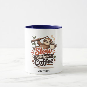 Langzame Mok Voor Iedereen Die Koffie Nodig Heeft