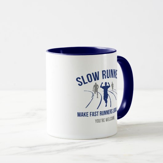 Langzame Runners Coffee-Mok Mok (Voorkant rechts)