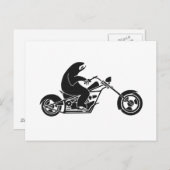 Langzame sleuf op een snelle bike briefkaart (Voorkant / Achterkant)