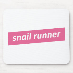 Langzame start. Snagelloopster Muismat