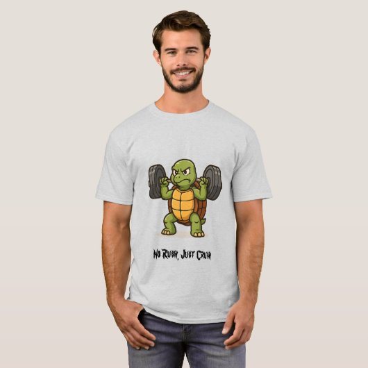 Langzame winsten zijn nog steeds winsten" Grappige T-shirt (Voorkant volledig)