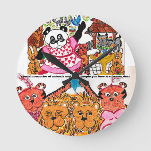 Lani Clock Ronde Klok