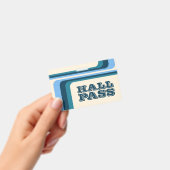 lanière badge à rayures rétro pour enseignants lai (Manuel / portable)
