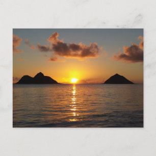 Lanikai Beach Sunrise Briefkaart