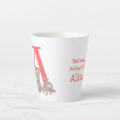 L'animal ABC A est destiné à la tasse aardvark lat (Devant)