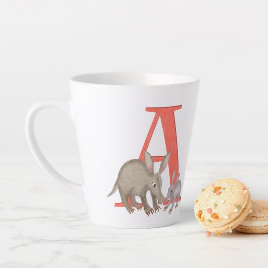 L'animal ABC A est destiné à la tasse aardvark lat (En situation)