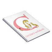 L'animal ABC C est pour le carnet du guépard (Côté Droit)