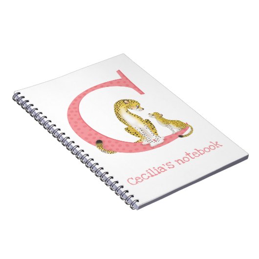 L'animal ABC C est pour le carnet du guépard (Côté Droit)