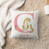 L'animal ABC C est pour le coussin de guépard (Couverture)