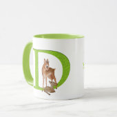 L'animal ABC D est destiné à la tasse dik-dik (Devant gauche)