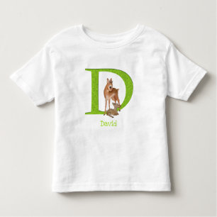 L'animal ABC D est pour t-shirt dik-dik