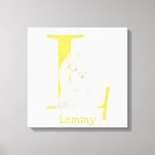 L'animal ABC est destiné à l'impression de toile d (Recto)