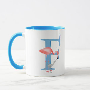 L'animal ABC F est destiné à la tasse de flamants