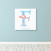 L'animal ABC F est destiné à l'impression de toile (Insitu (Plancher de Bois))