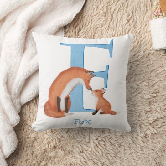 L'animal ABC F est pour le coussin renard (Couverture)