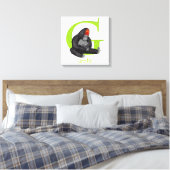 L'animal ABC G est destiné à l'impression de toile (Insitu(Chambre))