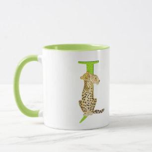 L'animal ABC J est pour la mug jaguar