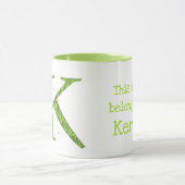 L'animal ABC K est pour la mug de koala (Centre)