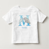 L'animal ABC M est pour le T-shirt manatee (Devant)