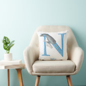 L'animal ABC N est pour le coussin narval (Chaise)