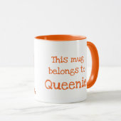 L'animal ABC Q est pour la tasse à quoll (Devant droit)