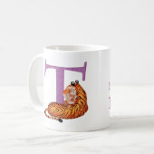 L'animal ABC T est destiné à la tasse de tigre (Devant gauche)
