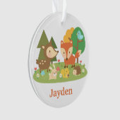 L'animal mignon de région boisée de forêt badine (devant)