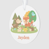 L'animal mignon de région boisée de forêt badine (devant)