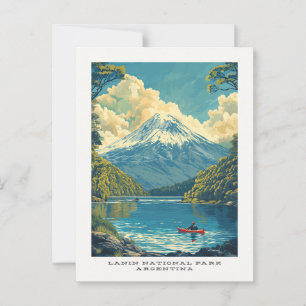 Lanin National Park Argentina Carte postale Voyage