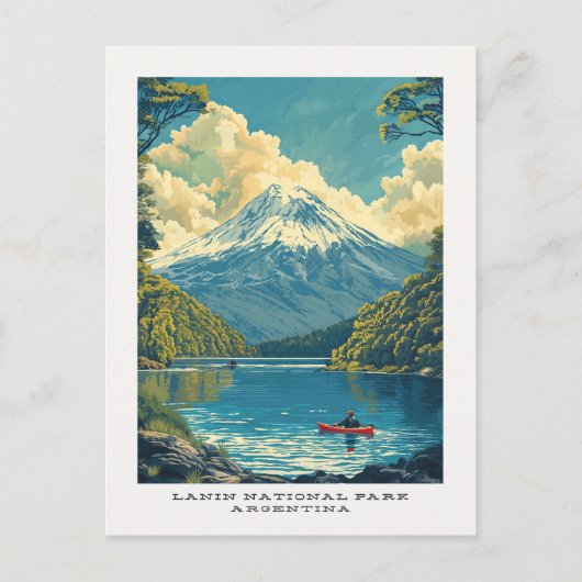 Lanin National Park Argentina Carte postale Voyage (Devant)