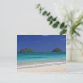 Lankai Beach hawaii Briefkaart (Staand voorkant)