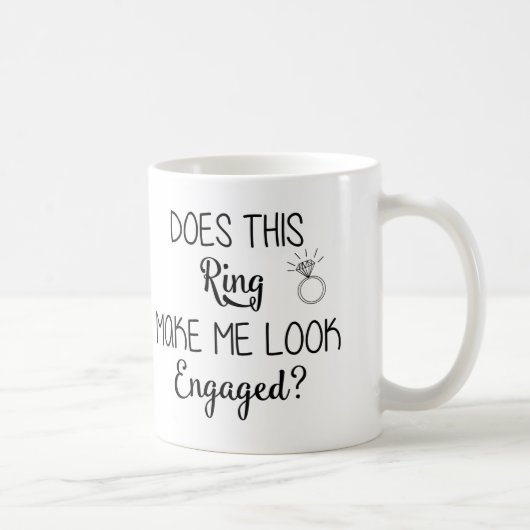 L'anneau m'incitent à sembler la tasse engagée (Droite)