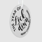 L'année de Lockdown 2020 joyeux Noël (devant)