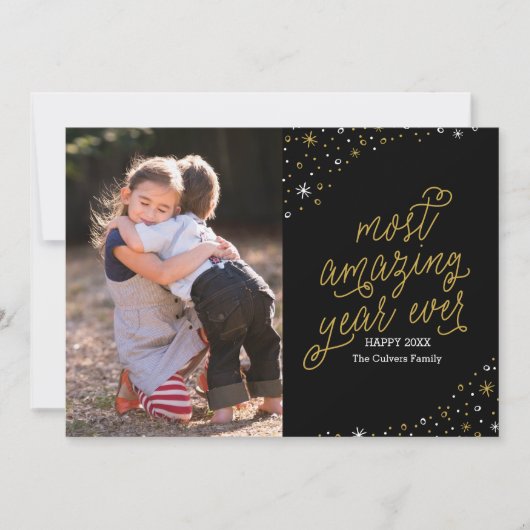 L'année la plus Extraordinaire jamais Carte photo (Devant)