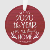 L'Année où nous sommes restés à la maison 2020 Cov (devant)