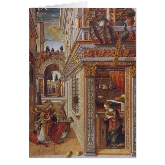L'annonce avec St Emidius, 1486 (Devant)