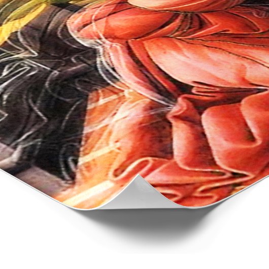 L'annonce Vierge Marie Gabriel Ange Poster (Coin)