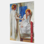 L'Annonciation de Dante Gabriel Rossetti (Angle)