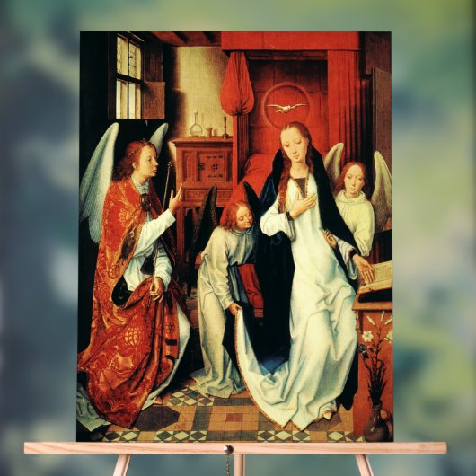 L'Annonciation de la Vierge Marie par Hans Memling (Neutre)