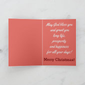 L'Annonciation de Murillo (détail) Carte de vacanc (Intérieur)