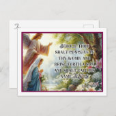 L'Annonciation du Christ Carte postale (Devant / Derrière)