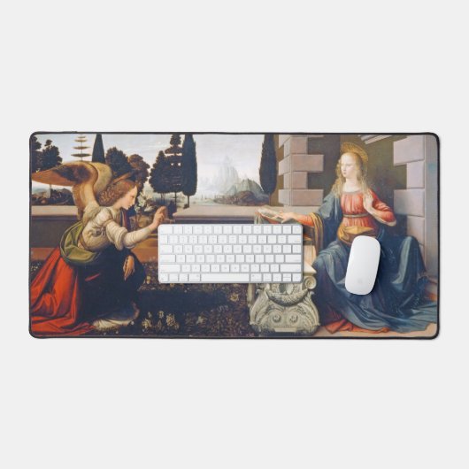 L'Annonciation, Léonard de Vinci (Clavier et souris)