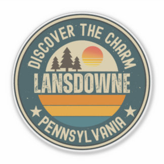 Lansdowne, Pennsylvania Sticker