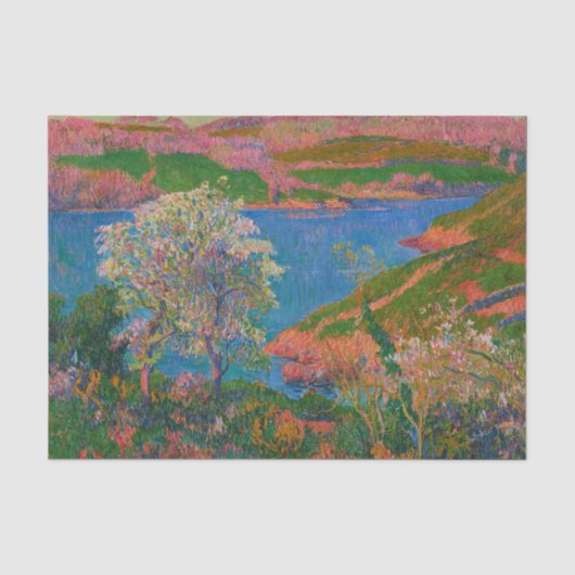 L'Anse du Goulinu, Henry Moret Tissuepapier (Voorkant)