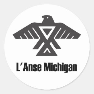 L'Anse Michigan Ojibwe Indiaanse Sticker