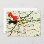 Lansing Briefkaart (Voorkant / Achterkant)