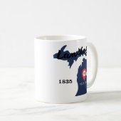 Lansing koffiemok (Voorkant rechts)