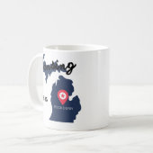 Lansing koffiemok (Voorkant links)