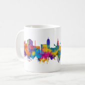 Lansing Michigan Skyline Koffiemok (Voorkant links)